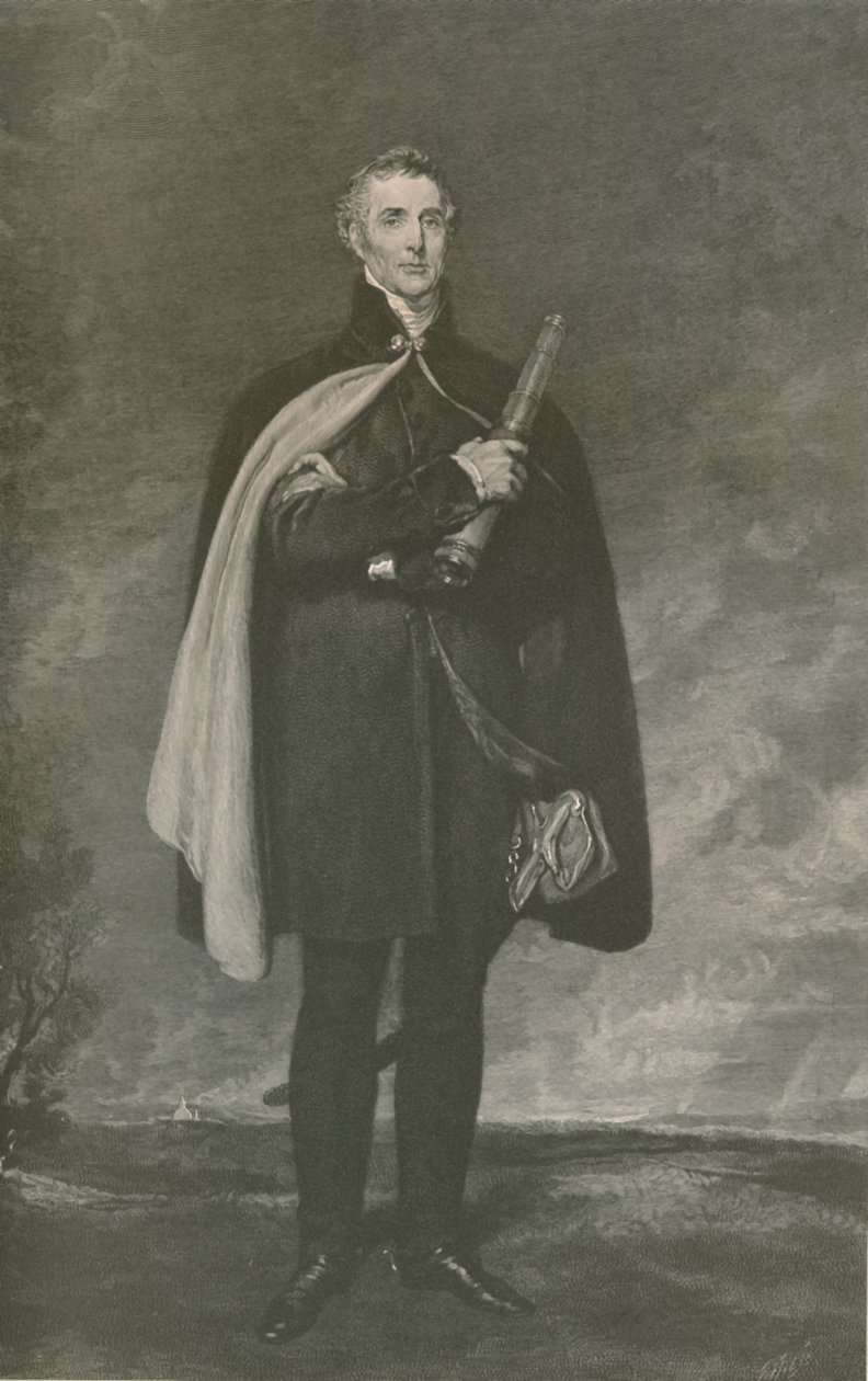 Mariscal de Campo Arthur Wellesley, Duque de Wellington, c1810, 1896 de R. G. Tietze