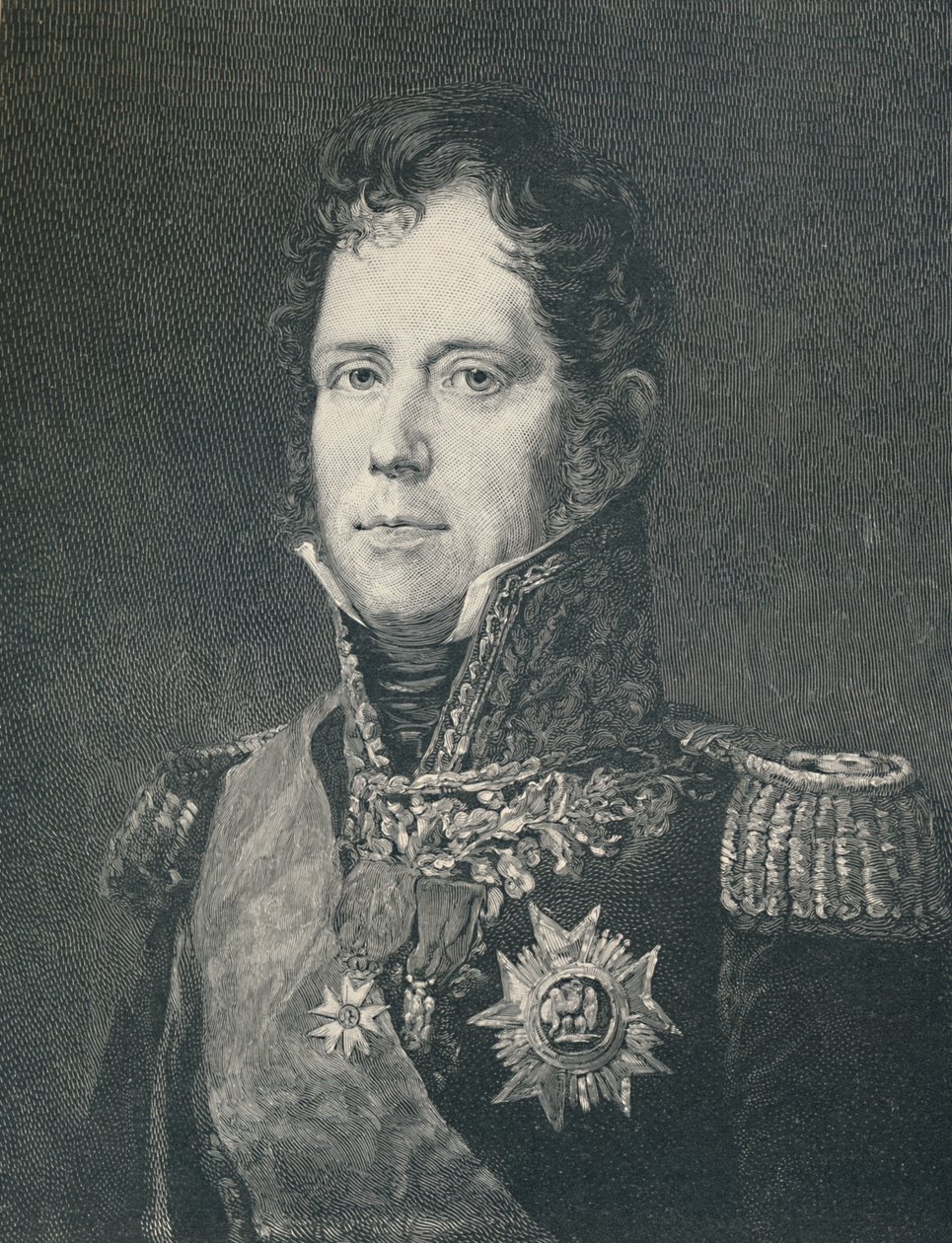 Mariscal Michel Ney, Duque de Elchingen, Príncipe de la Moskwa, c1805, 1896 de R. G. Tietze