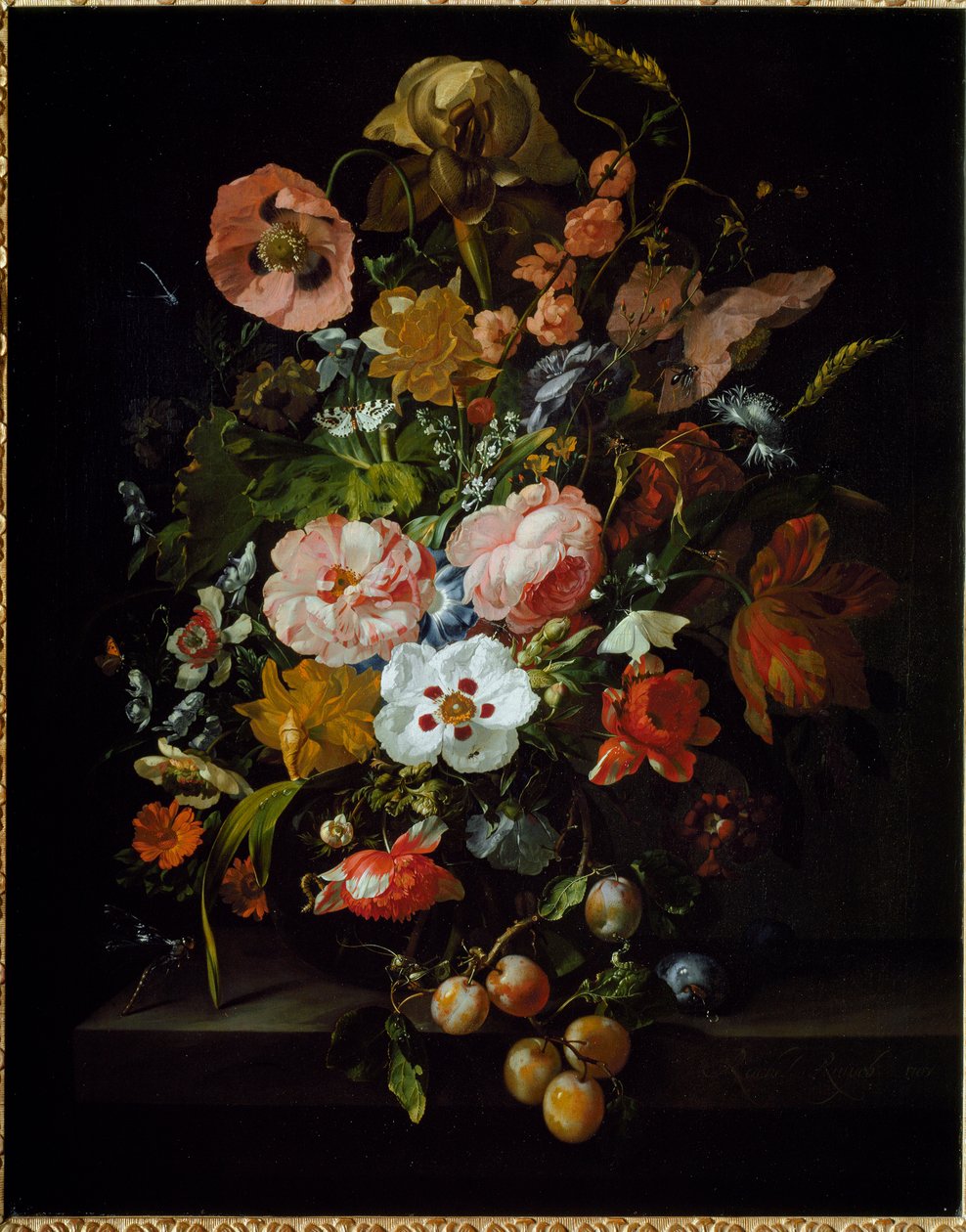 Naturaleza muerta de Rachel Ruysch