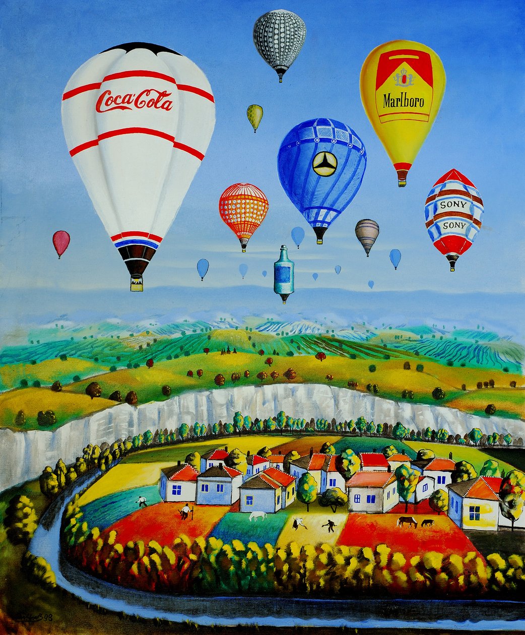 Globos, 2004 de Radi Nedelchev