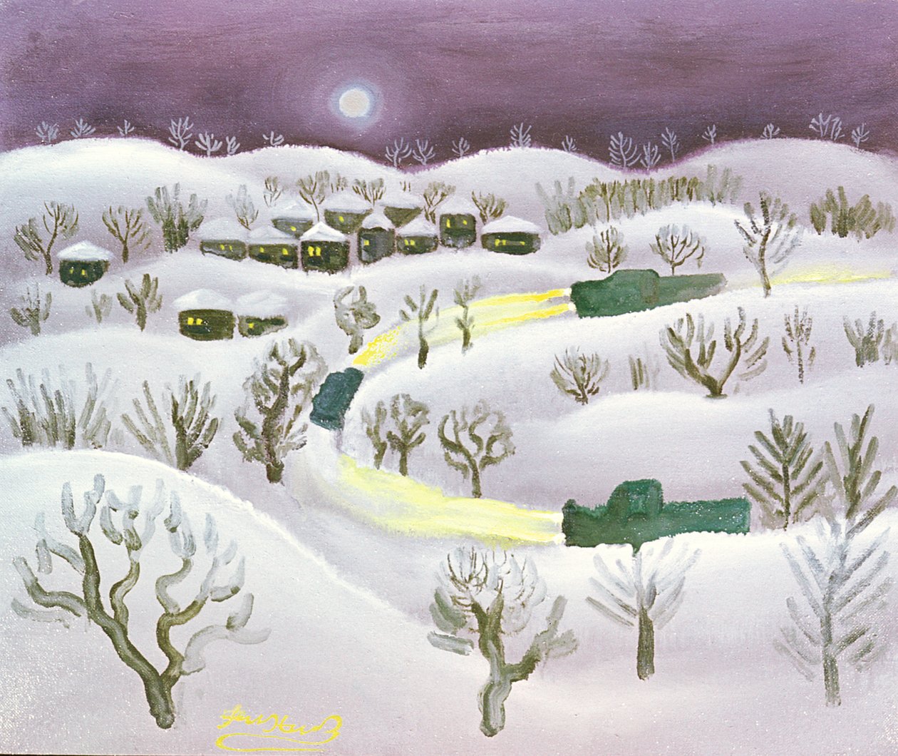 Noche de Invierno, 1971 de Radi Nedelchev