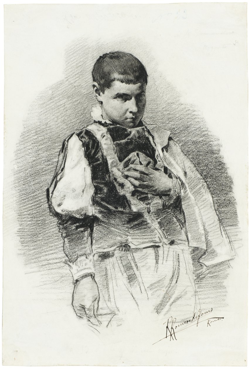 Paje veneciano del siglo XVI de Rafael Romero de Torres