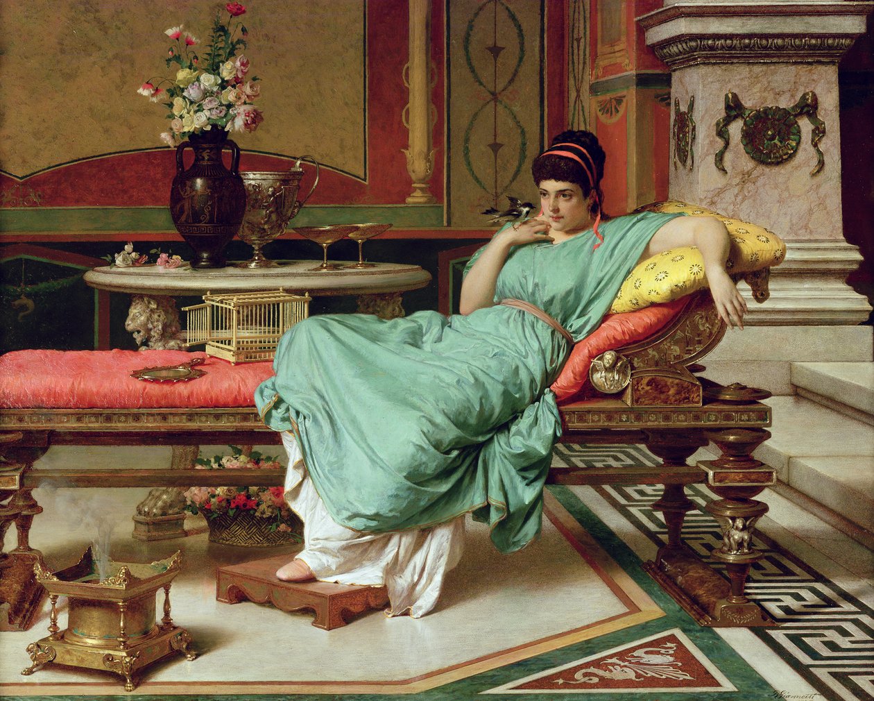 Una belleza pompeyana de Raffaele Giannetti