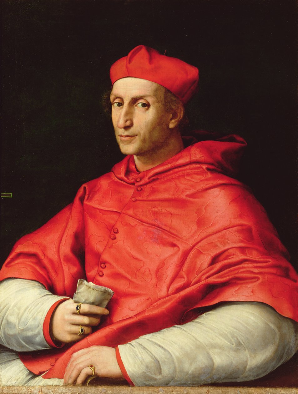 Retrato del Cardenal Dovizzi de Bibbiena de Raffaello Sanzio Raphael