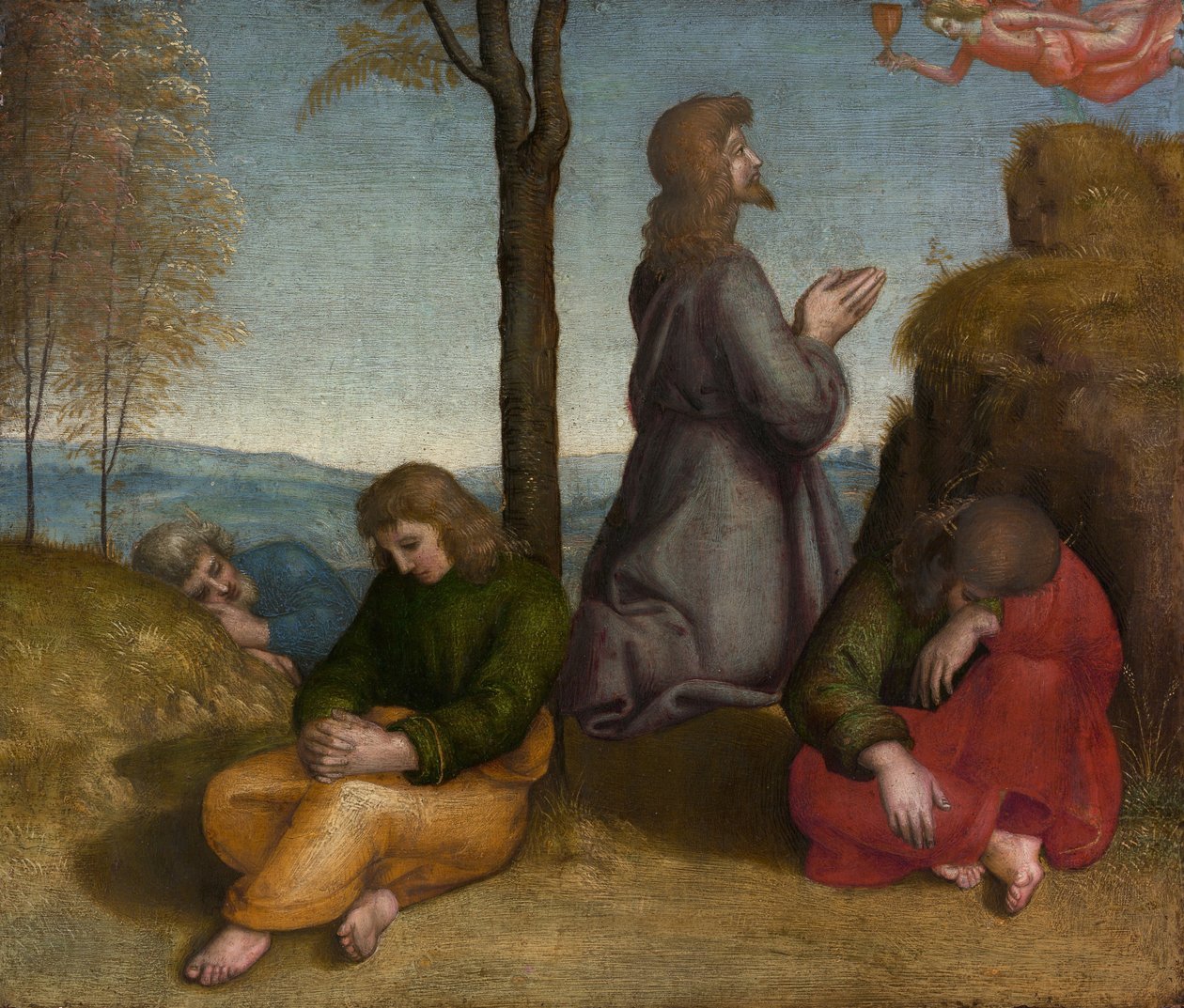 La agonía en el jardín de Raffaello Sanzio Raphael