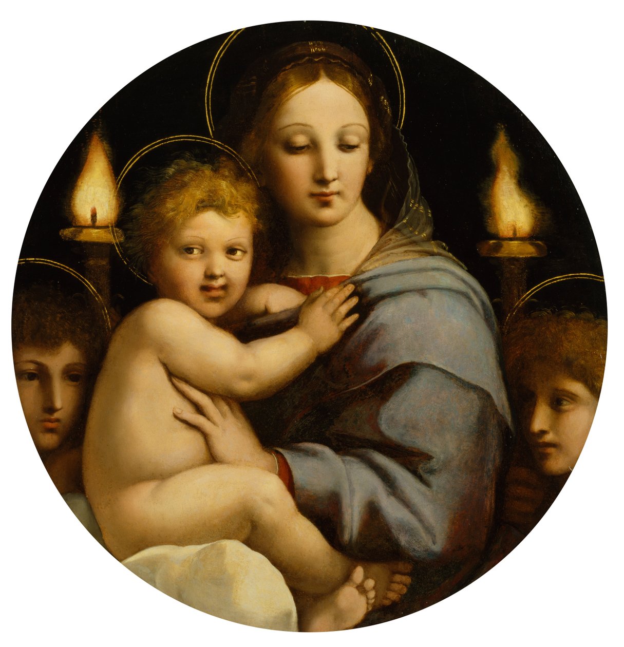 Madonna del candelabro de Raffaello Sanzio Raphael