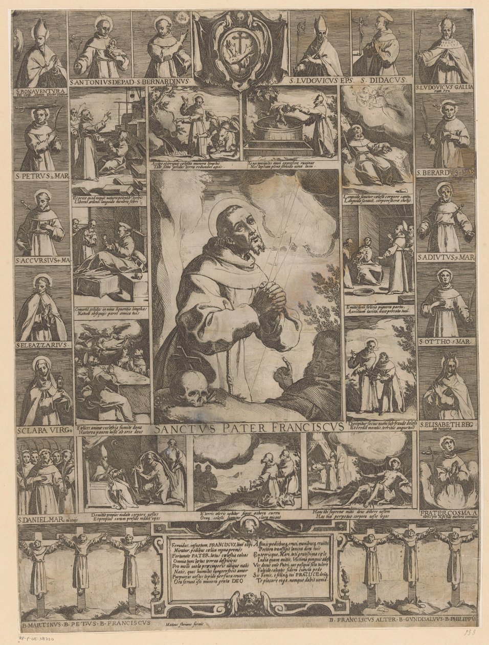 Vida de San Francisco de Asís de Raffaello Schiaminossi (possibly)
