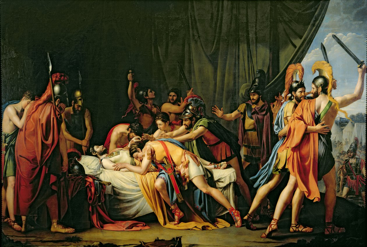La muerte del rebelde, Viriato (d.139) de Raimundo de Madrazo y Garreta