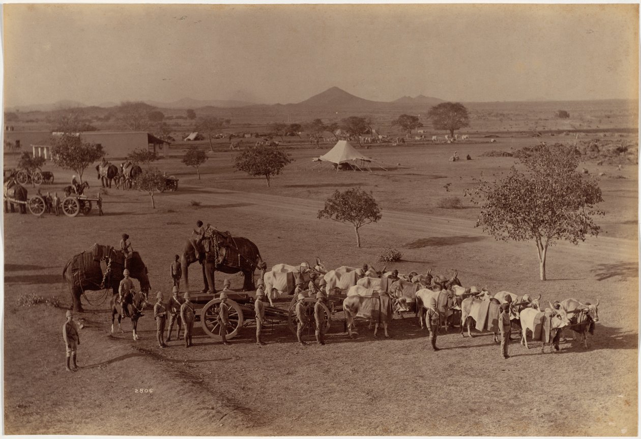 Batería de campaña pesada, Jhansi de Raja Deen Dayal