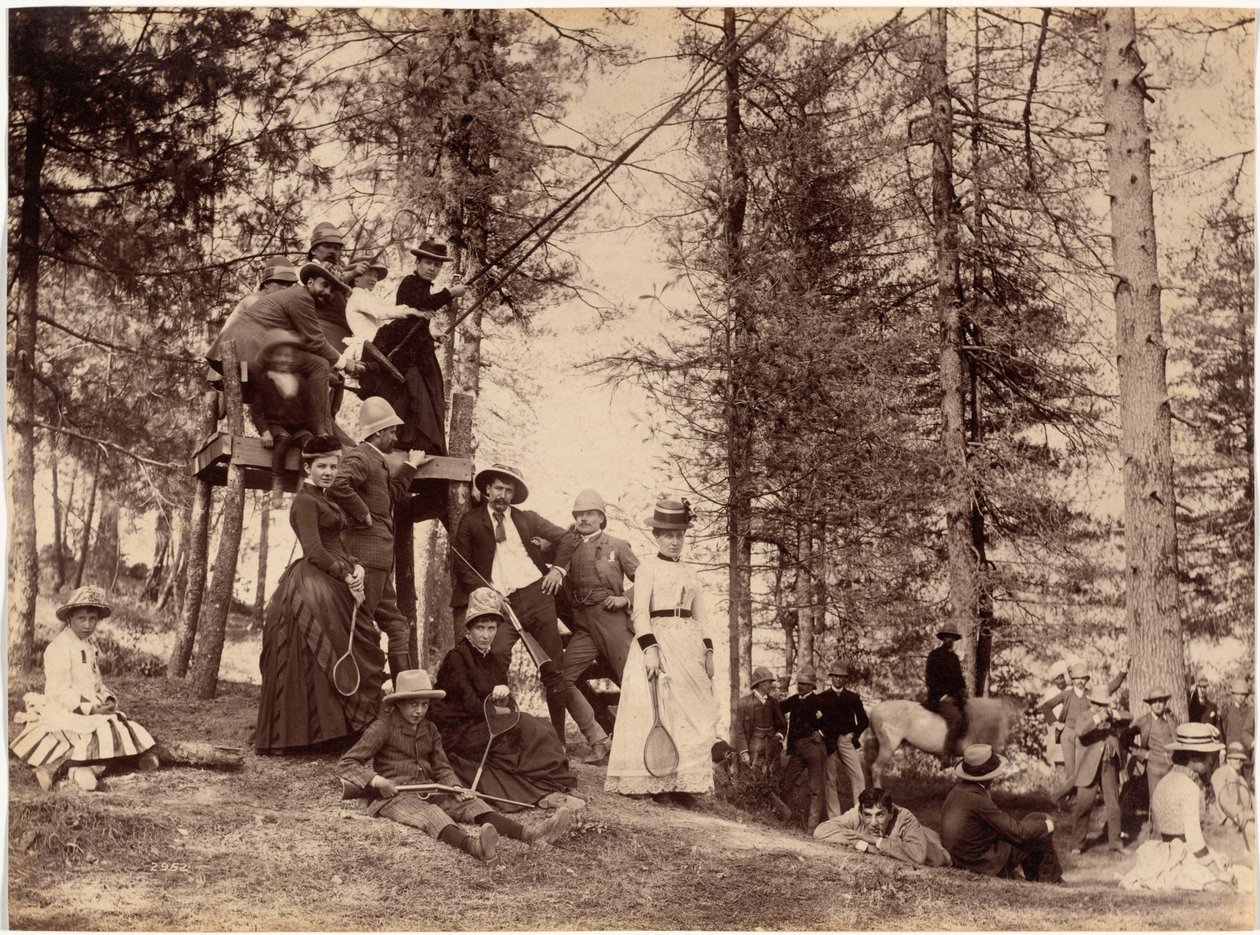 Grupo de picnic, Mashobra de Raja Deen Dayal