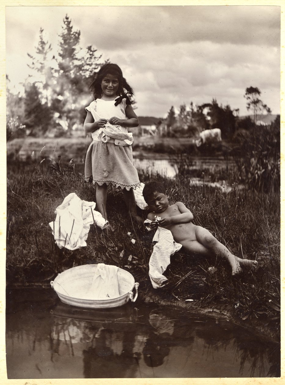 Un idilio de Maoriland, c.1910 de Ralph Seldon