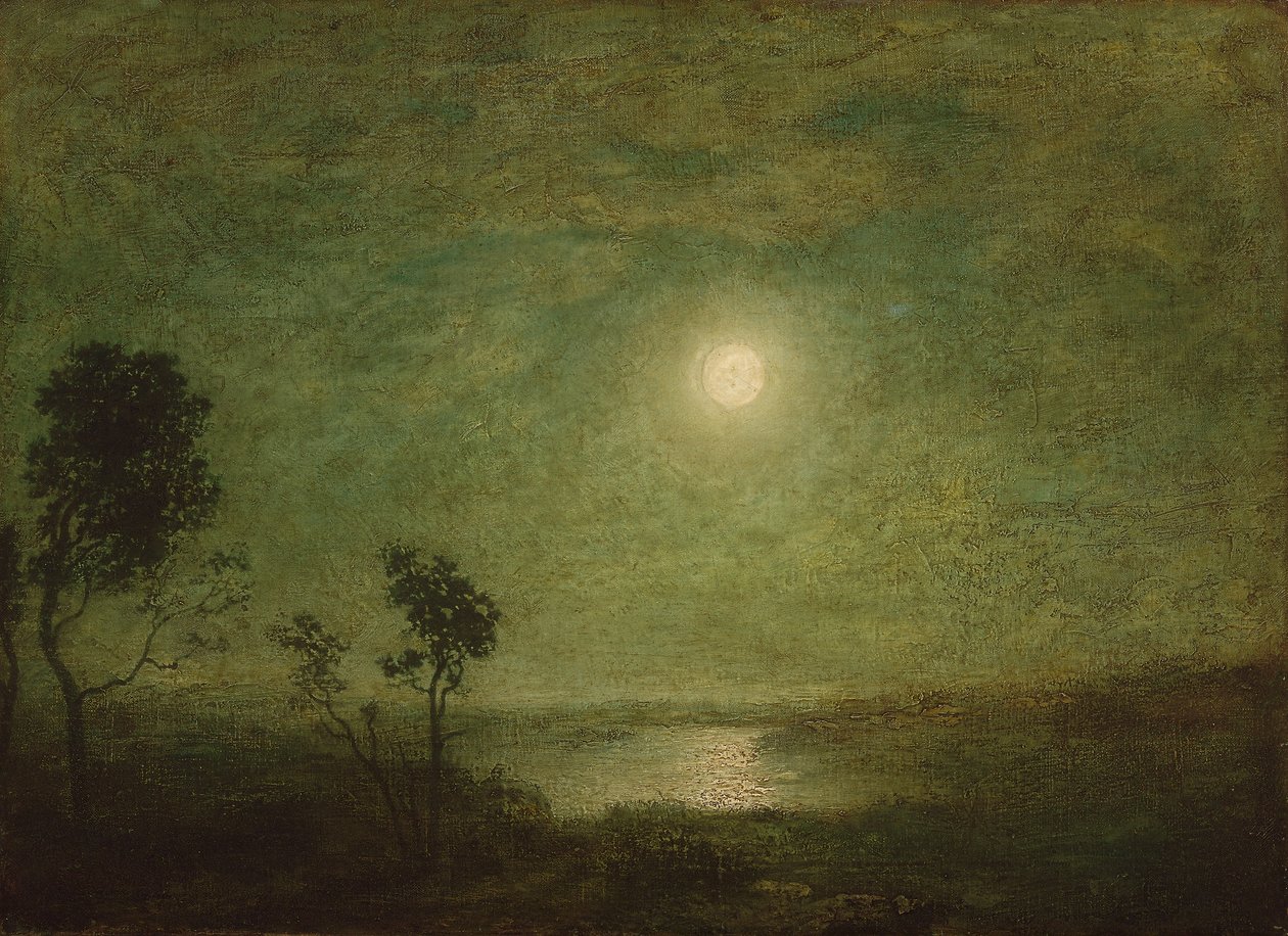 Luz de luna, c.1886-95 de Ralph Albert Blakelock