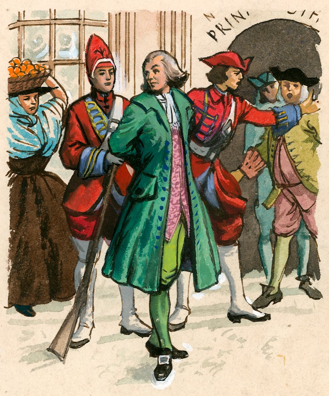 El editor John Wilkes es enviado a prisión por atacar al gobierno de Ralph Bruce