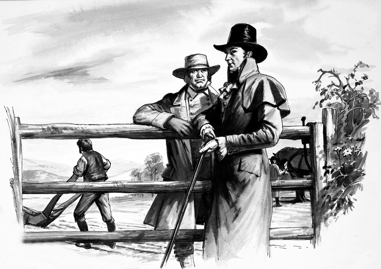 William Wordsorth en su Cumberland natal de Ralph Bruce