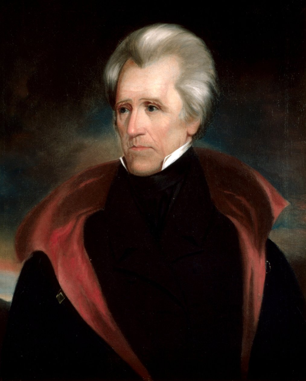 Cabeza de Andrew Jackson (recortada) de Ralph Eleaser Whiteside Earl