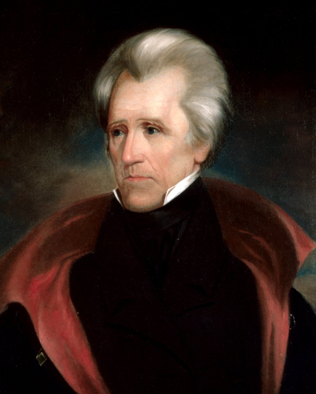 Andrew jackson cabeza (recortada 4x5) de Ralph Eleaser Whiteside Earl