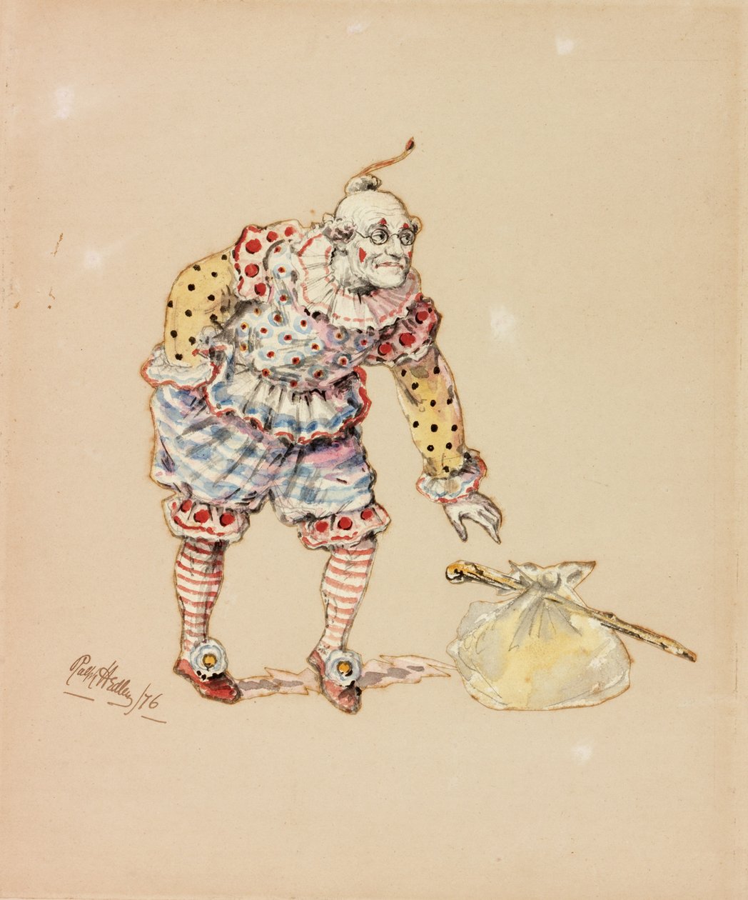 Billy Purvis robando el paquete de Ralph Hedley