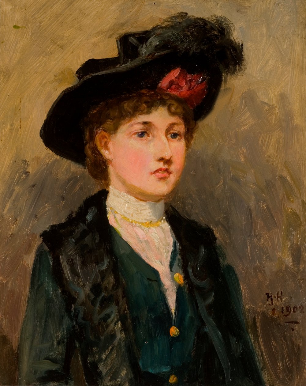 Elsie Wright, 1902 de Ralph Hedley
