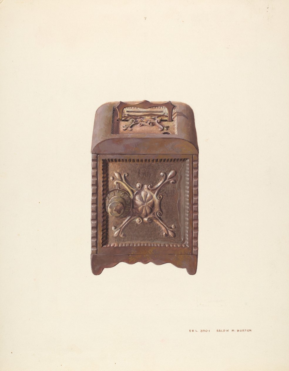 Banco de hierro de Ralph Morton