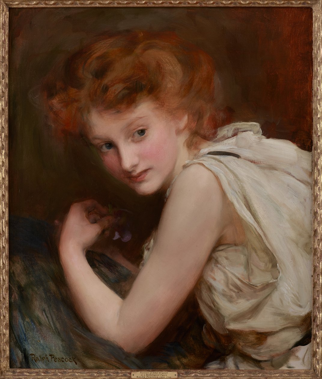 Ethel Brignall (óleo sobre lienzo) | Ralph Peacock