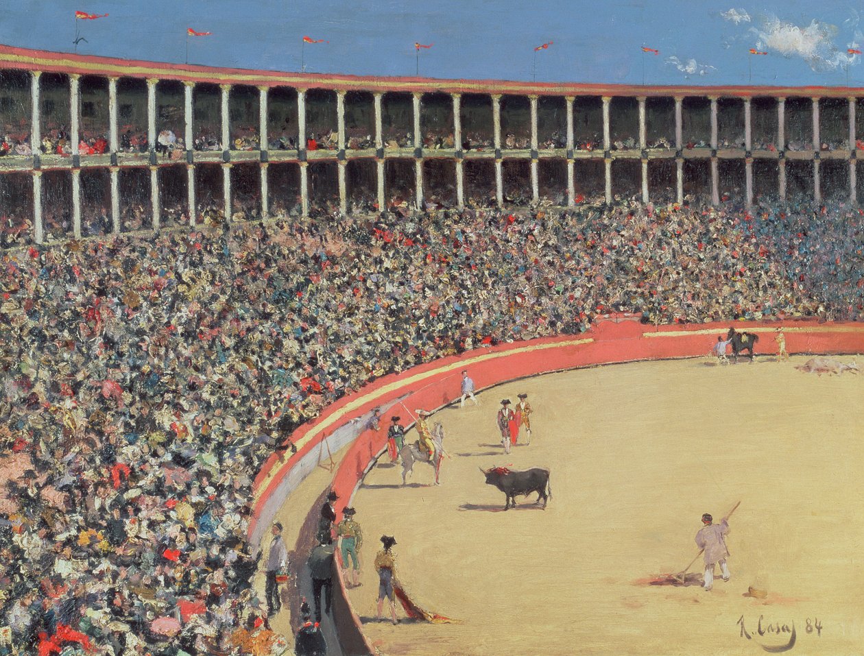 La corrida de toros de Ramon Casas i Carbo