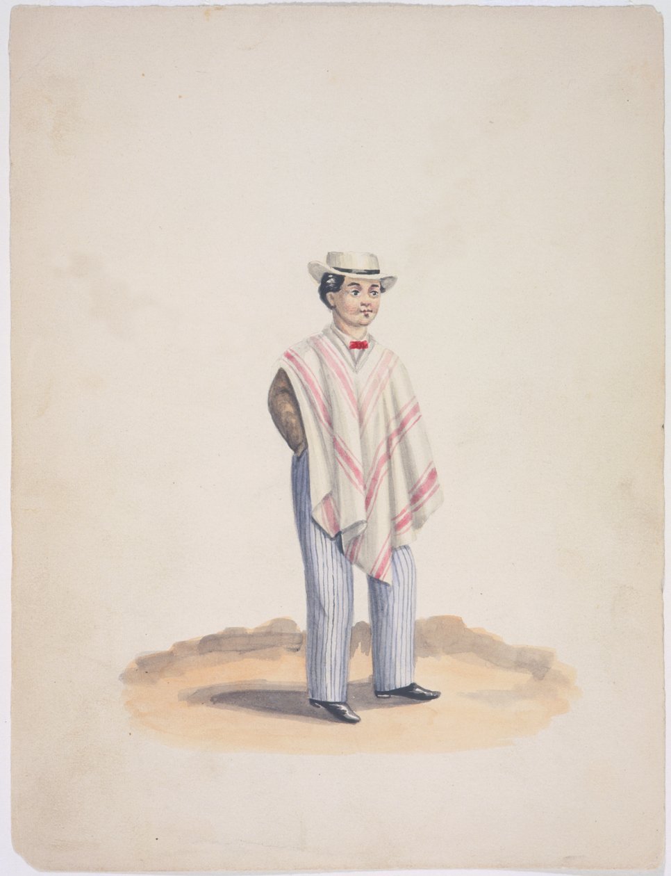 Quito con poncho y pajarita de Ramon Salas