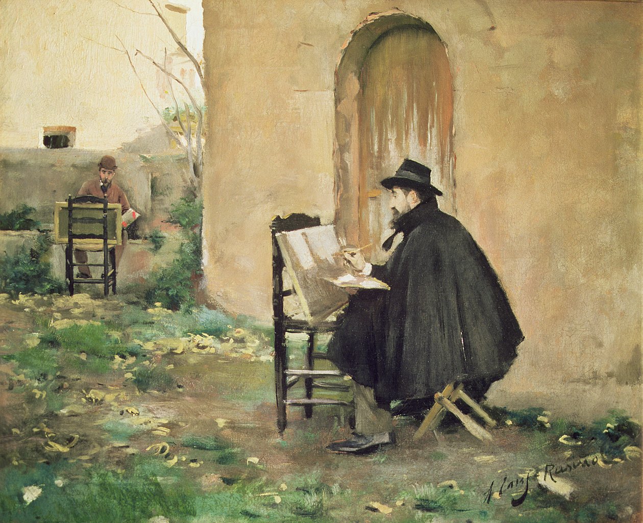 Pintura de Rusinol y Casas de Ramon and Rusinol Santiago (1861 1932) Casas
