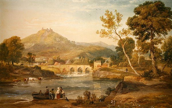 Llangollen, Gales de Ramsay Richard Reinagle