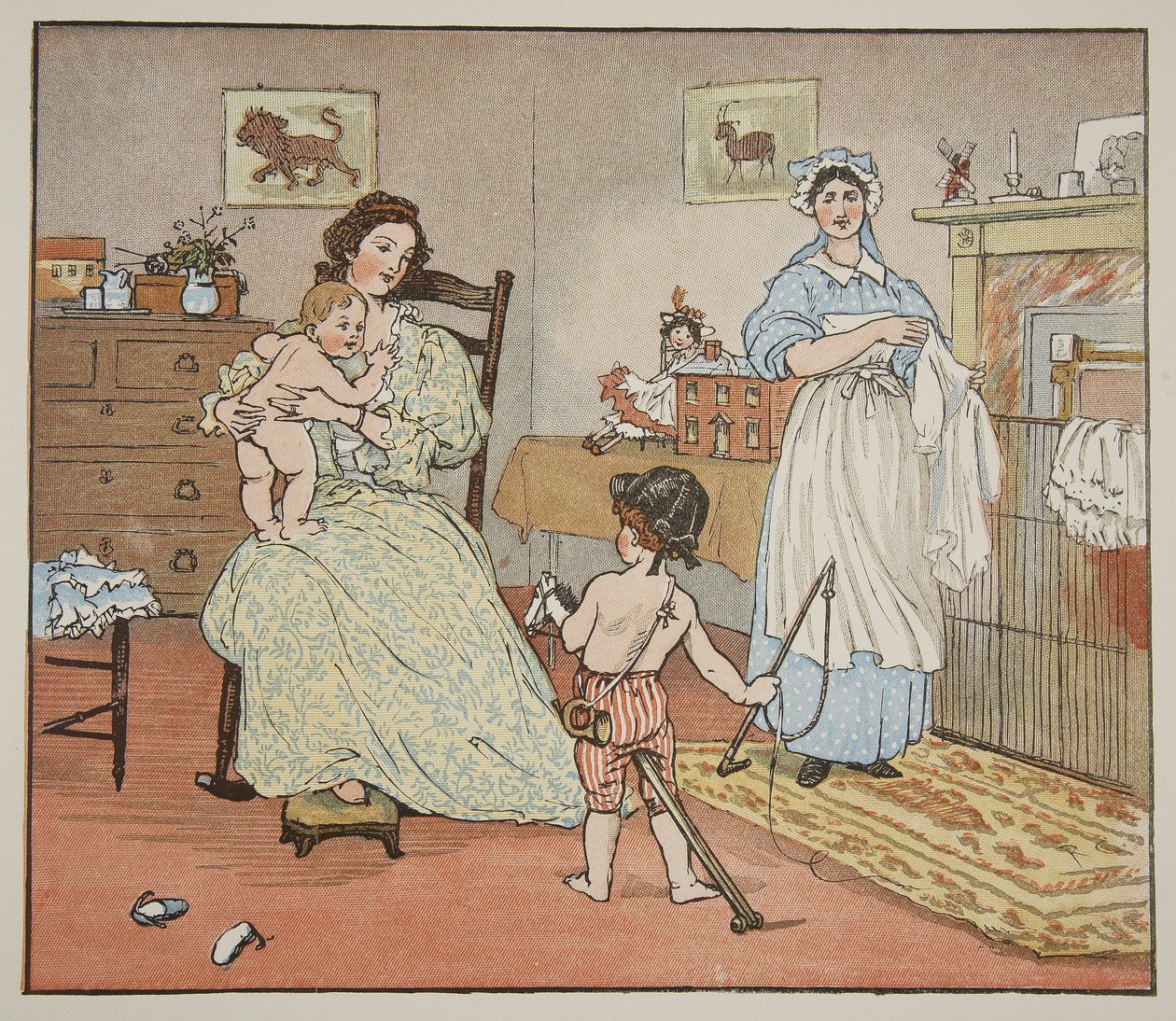 Bye, Baby Bunting, ilustración de 