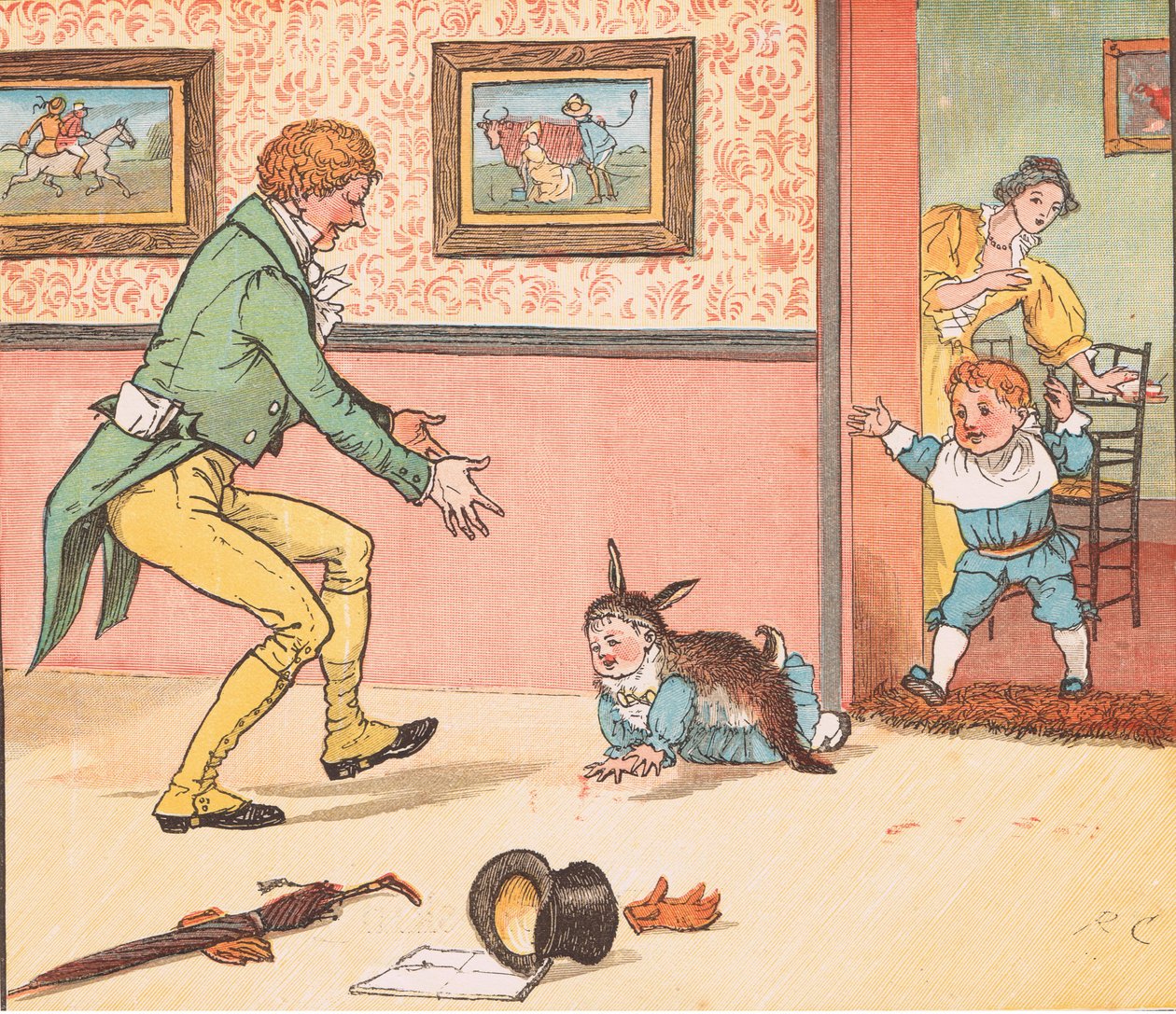 Ido a buscar una piel de conejo de Randolph Caldecott