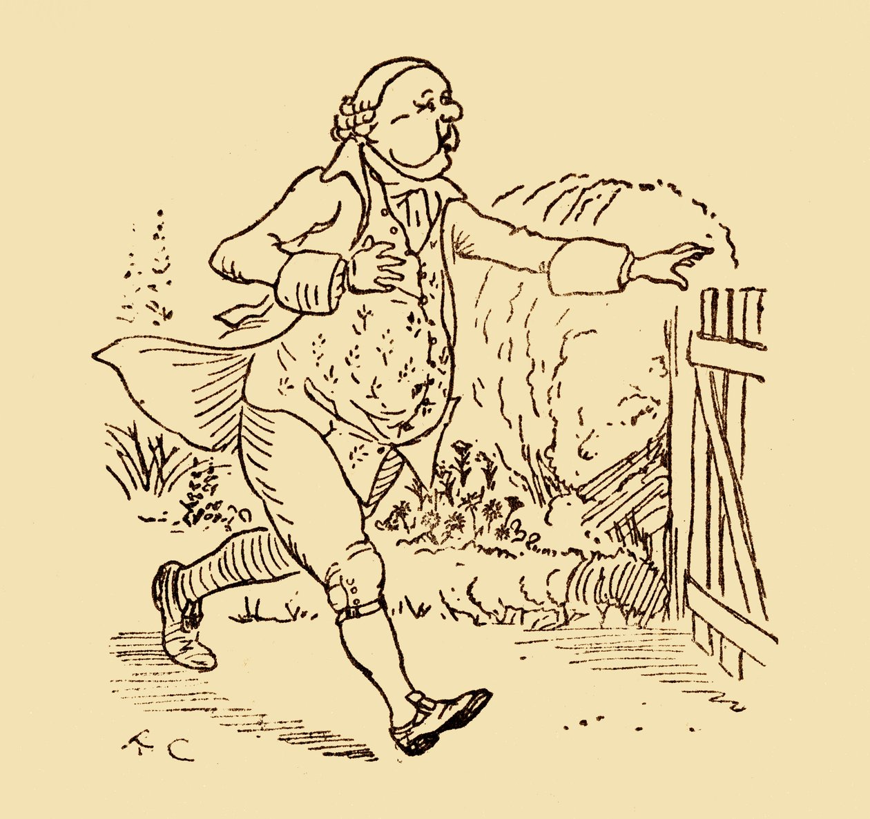 Amigo de John Gilpin, 1878, c1918 de Randolph Caldecott