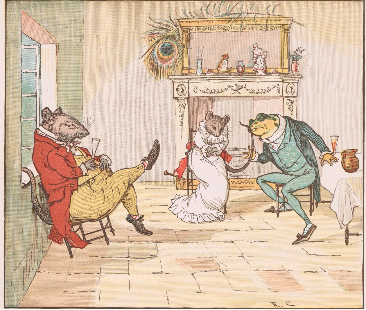 Por favor, Sr. Rana, ¿nos cantará una canción? de Randolph Caldecott