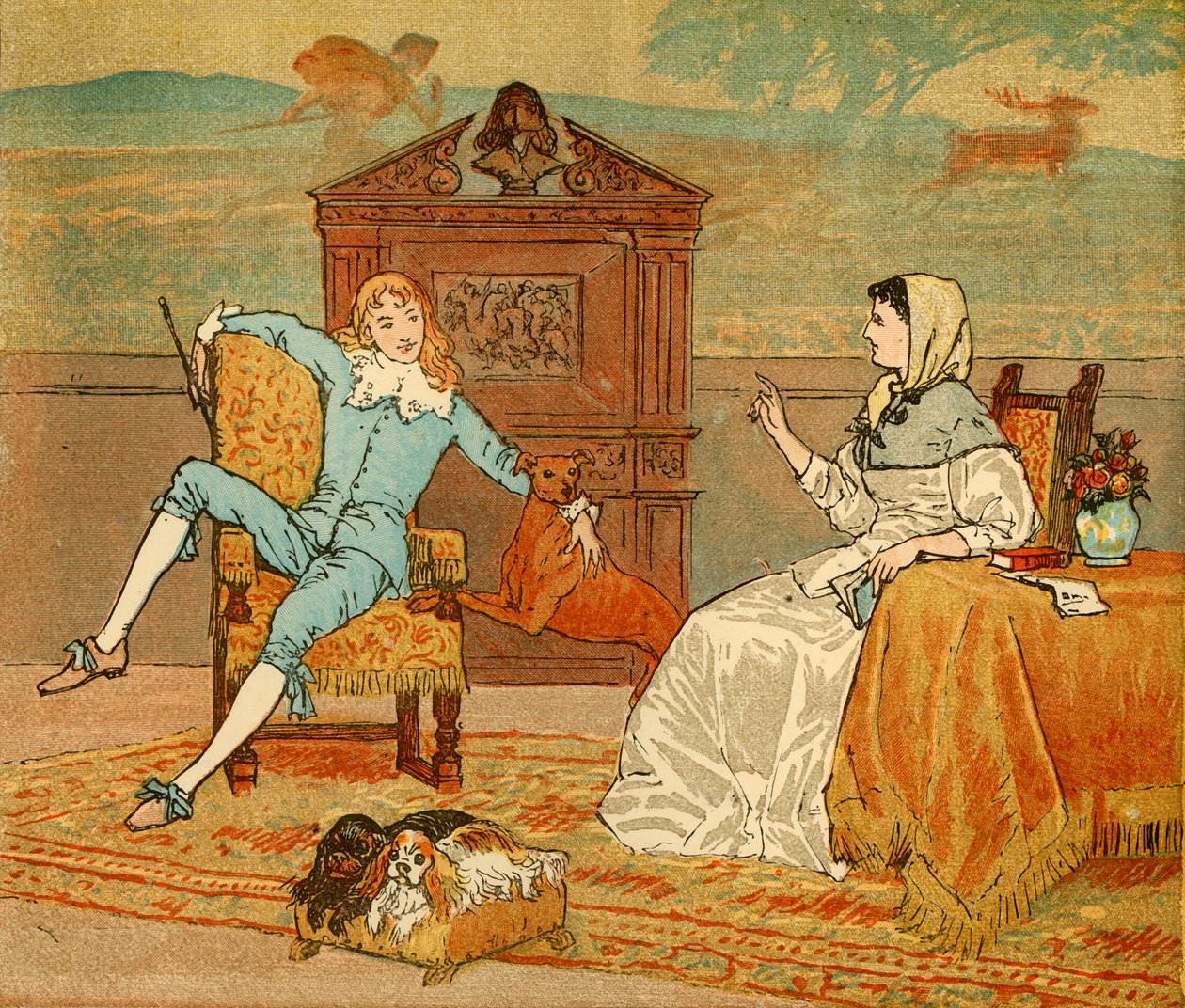 ...¡Debes buscar una esposa con fortuna!, c. 1880, 1888 de Randolph Caldecott