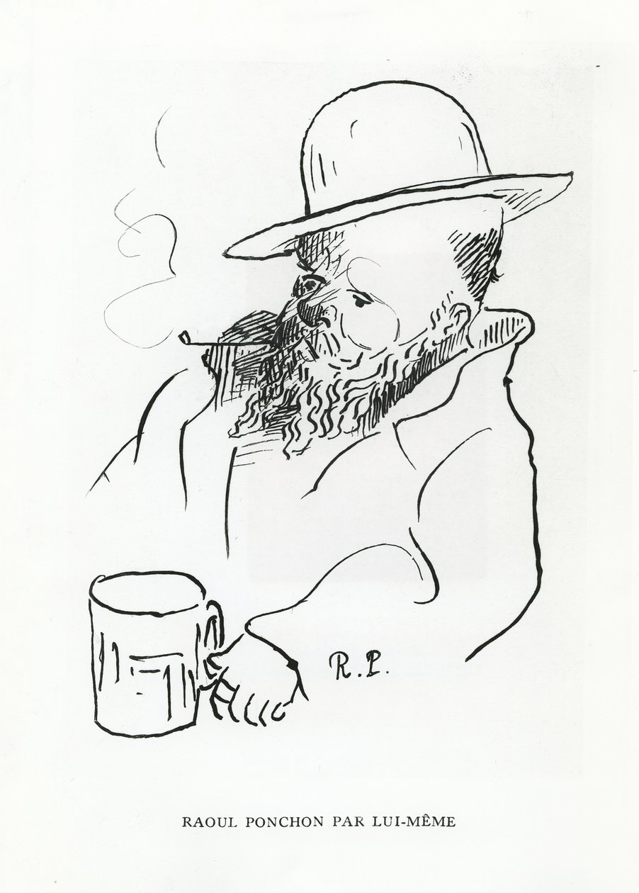 Autorretrato de Raoul Ponchon