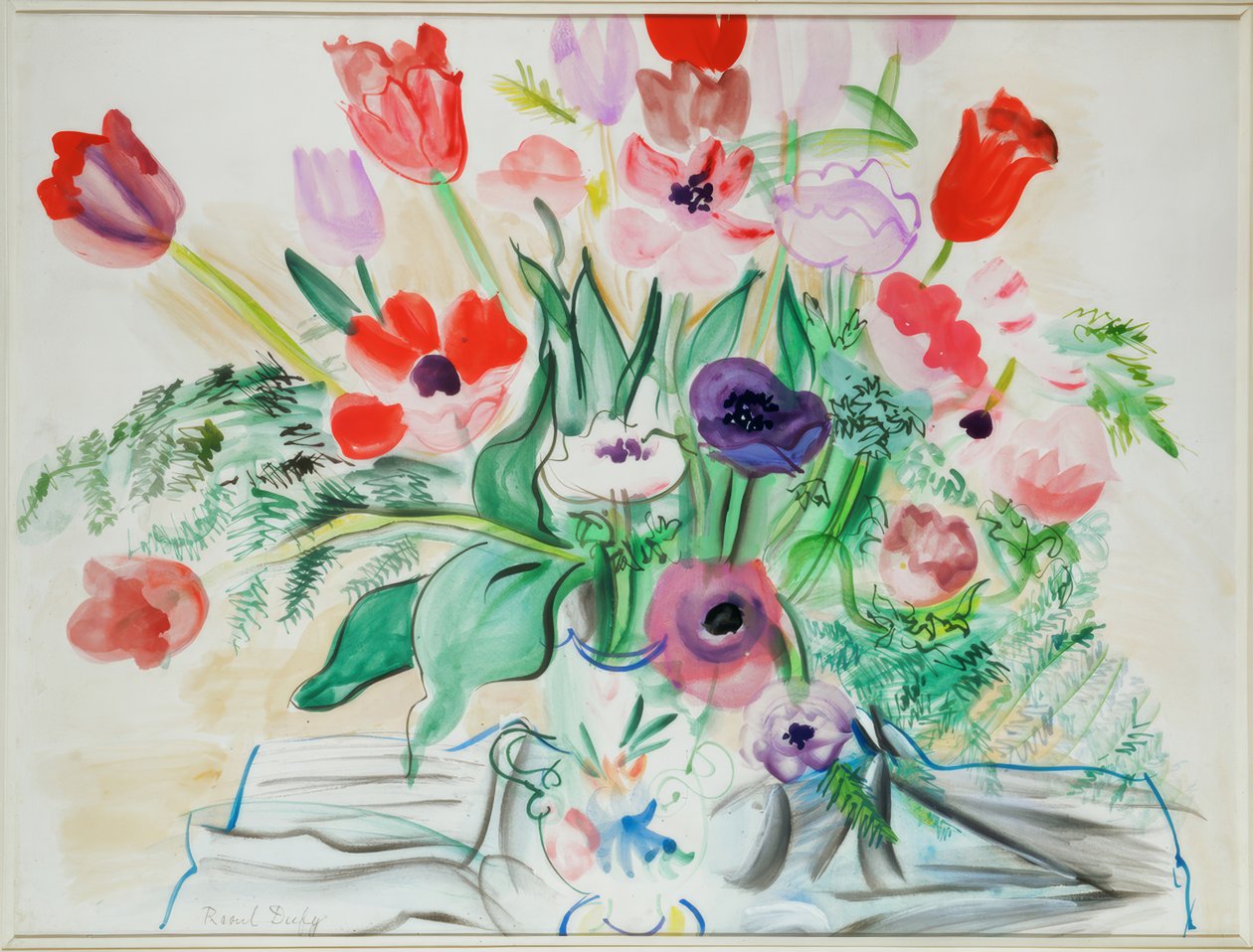 Anemones de Raoul Dufy