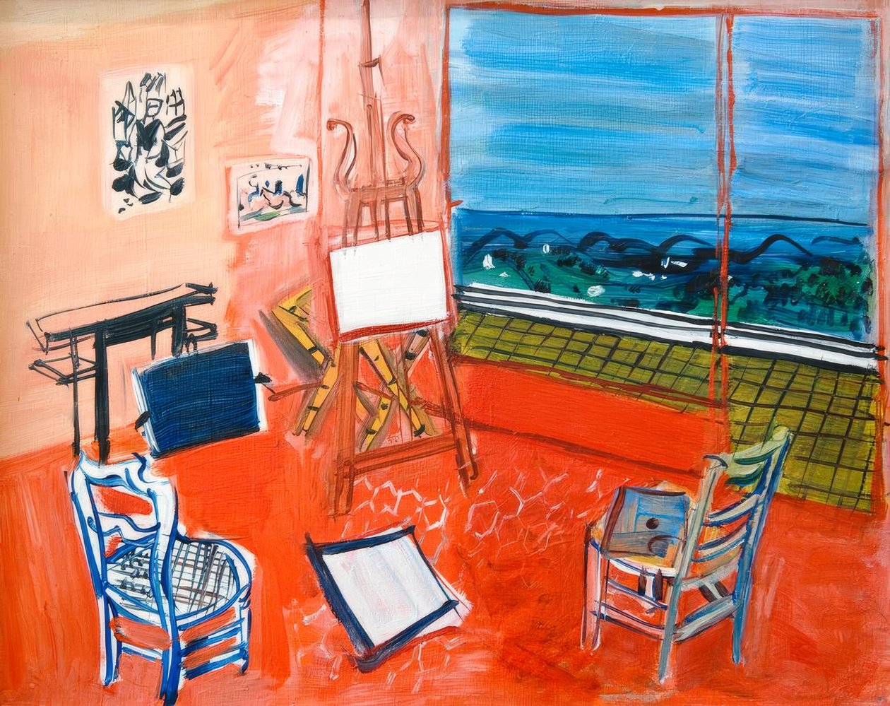 Taller de Raoul Dufys en Vence de Raoul Dufy