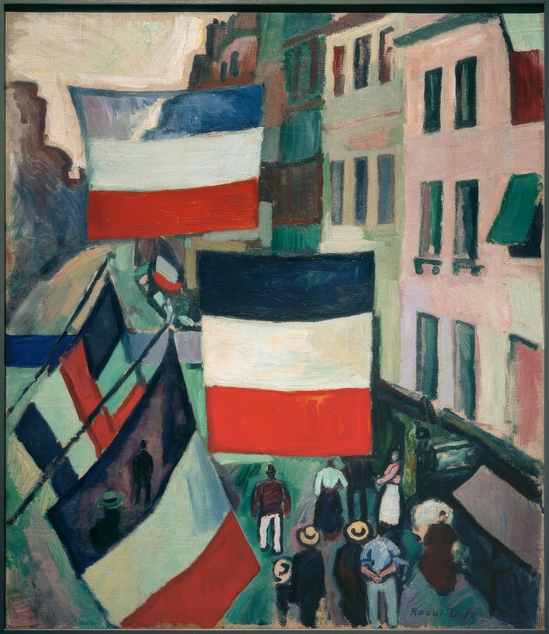 Calle señalizada de Raoul Dufy