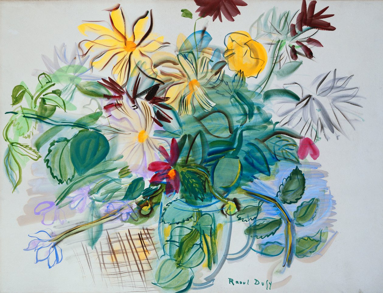 Ramo de flores de Raoul Dufy