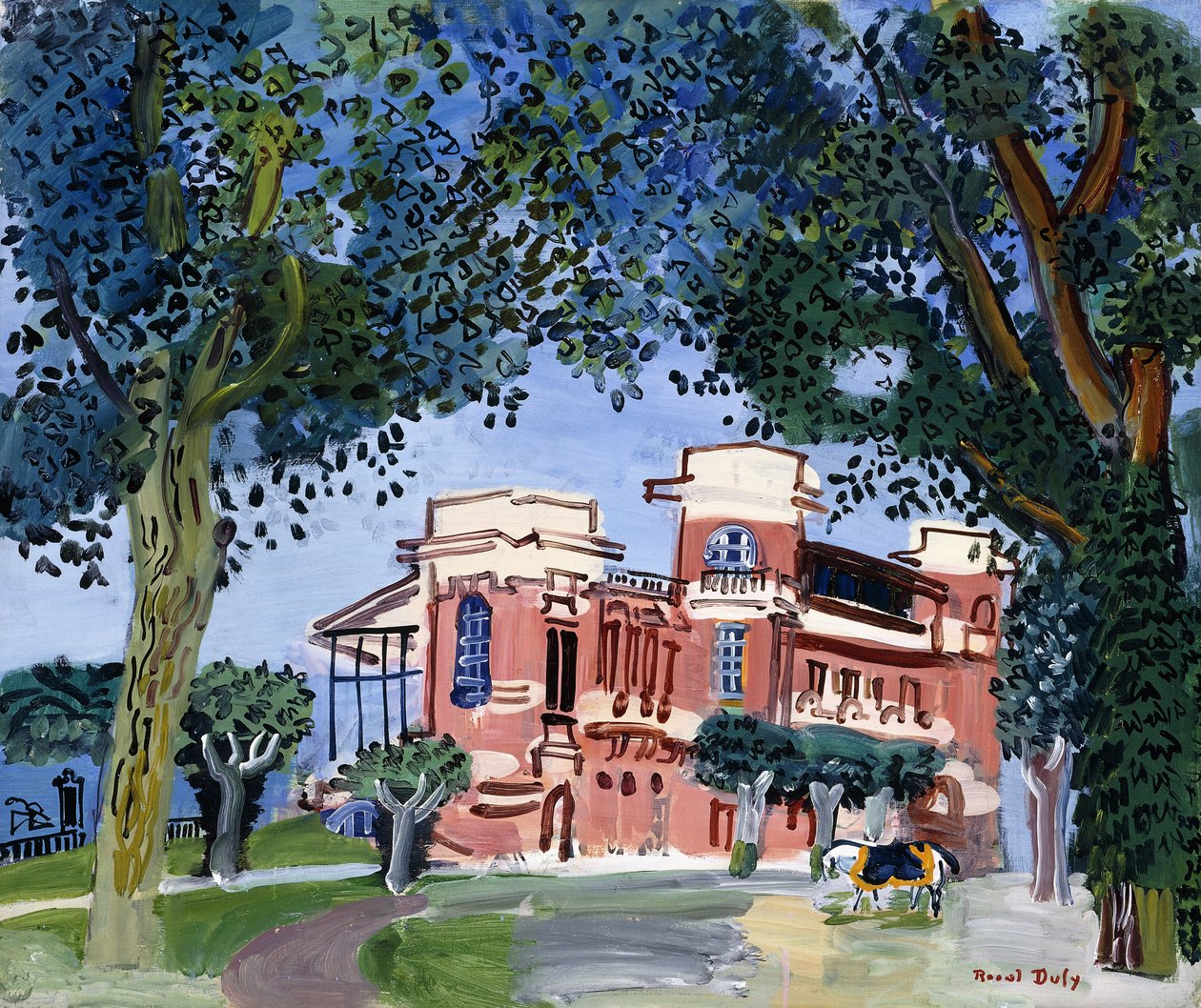 Deauville (el paddock) de Raoul Dufy