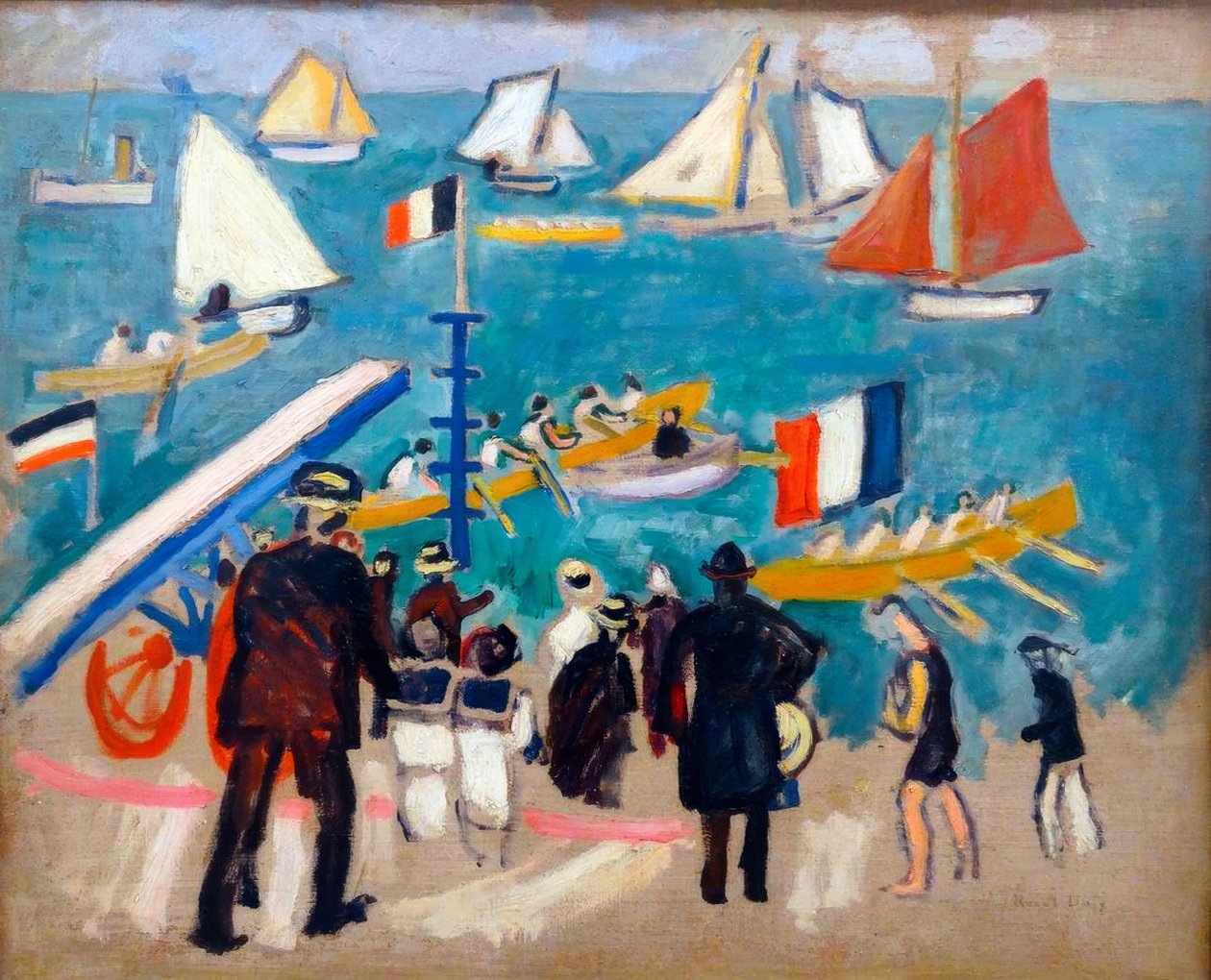 Las regatas de Raoul Dufy