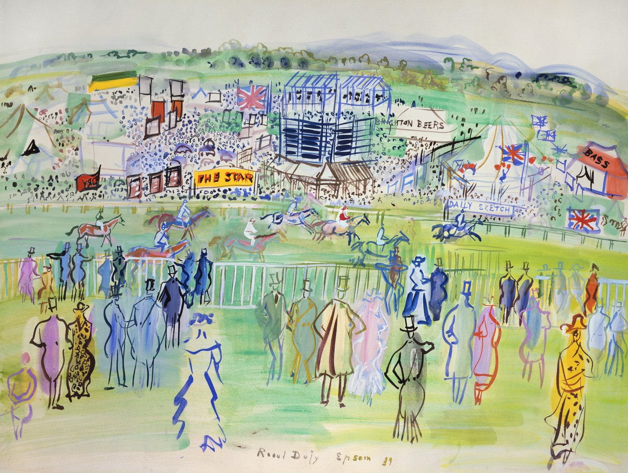 Epsom, Hipódromo de Raoul Dufy