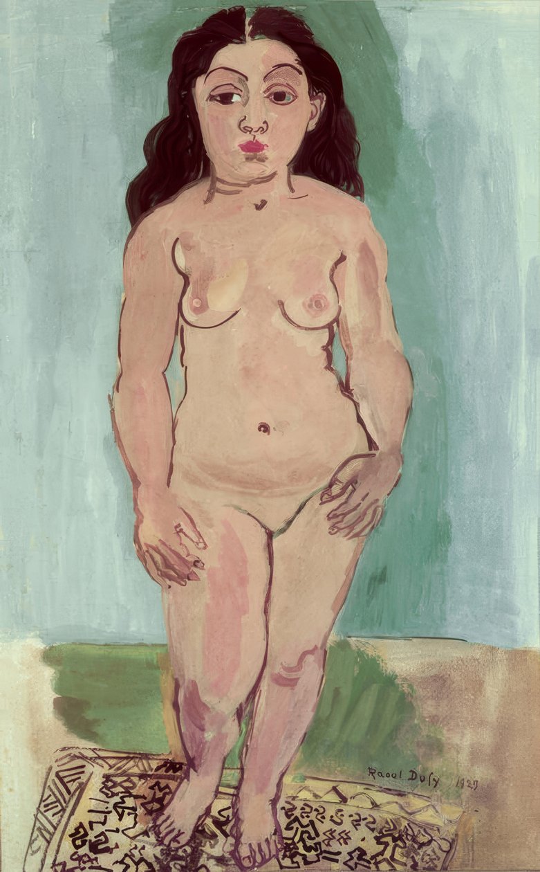 Mujer desnuda de Raoul Dufy
