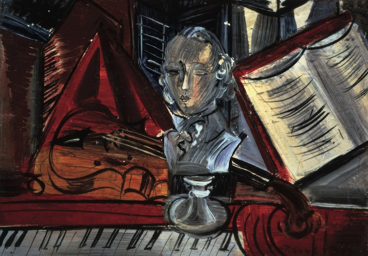 Homenaje a Wolfgang Amadeus Mozart de Raoul Dufy