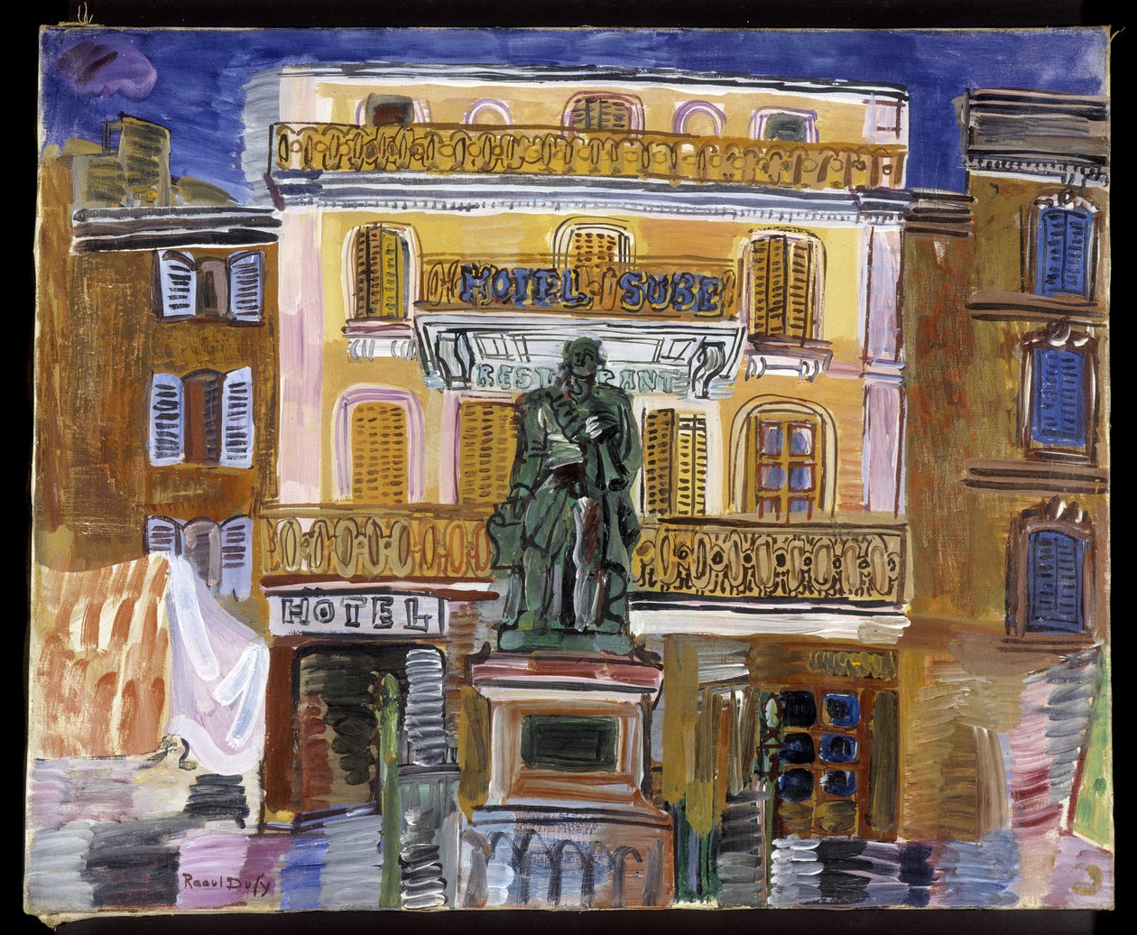 Hotel Sube en Saint Tropez de Raoul Dufy