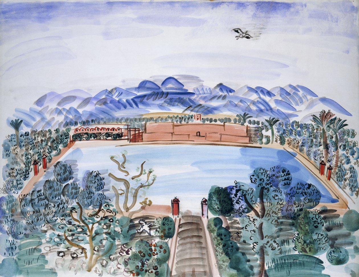 La Menara, Marrakech de Raoul Dufy