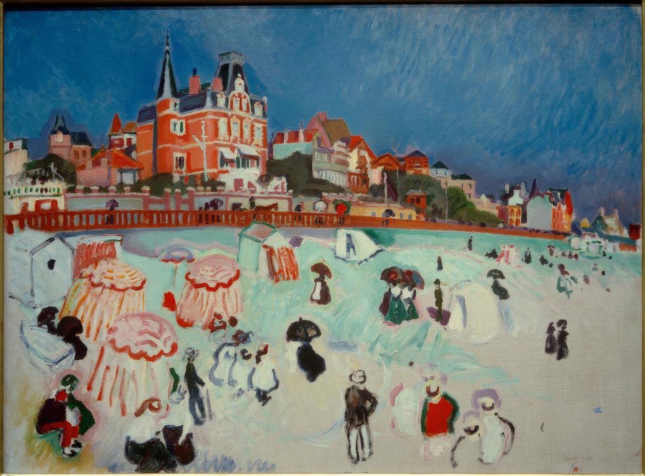 Playa de Sainte-Adresse de Raoul Dufy