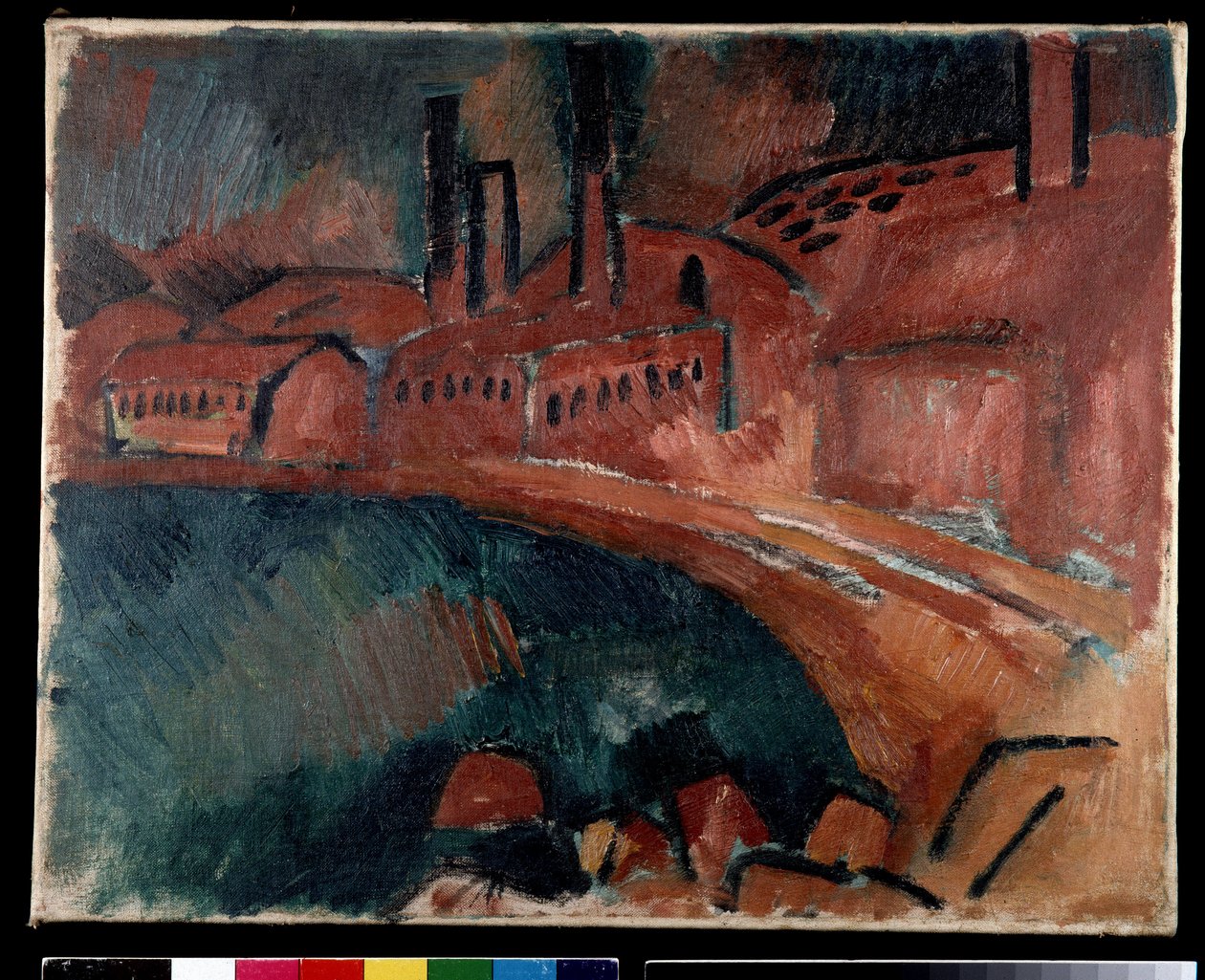 La Tuilerie saint Henri o la fábrica Paisaje industrial de Raoul Dufy