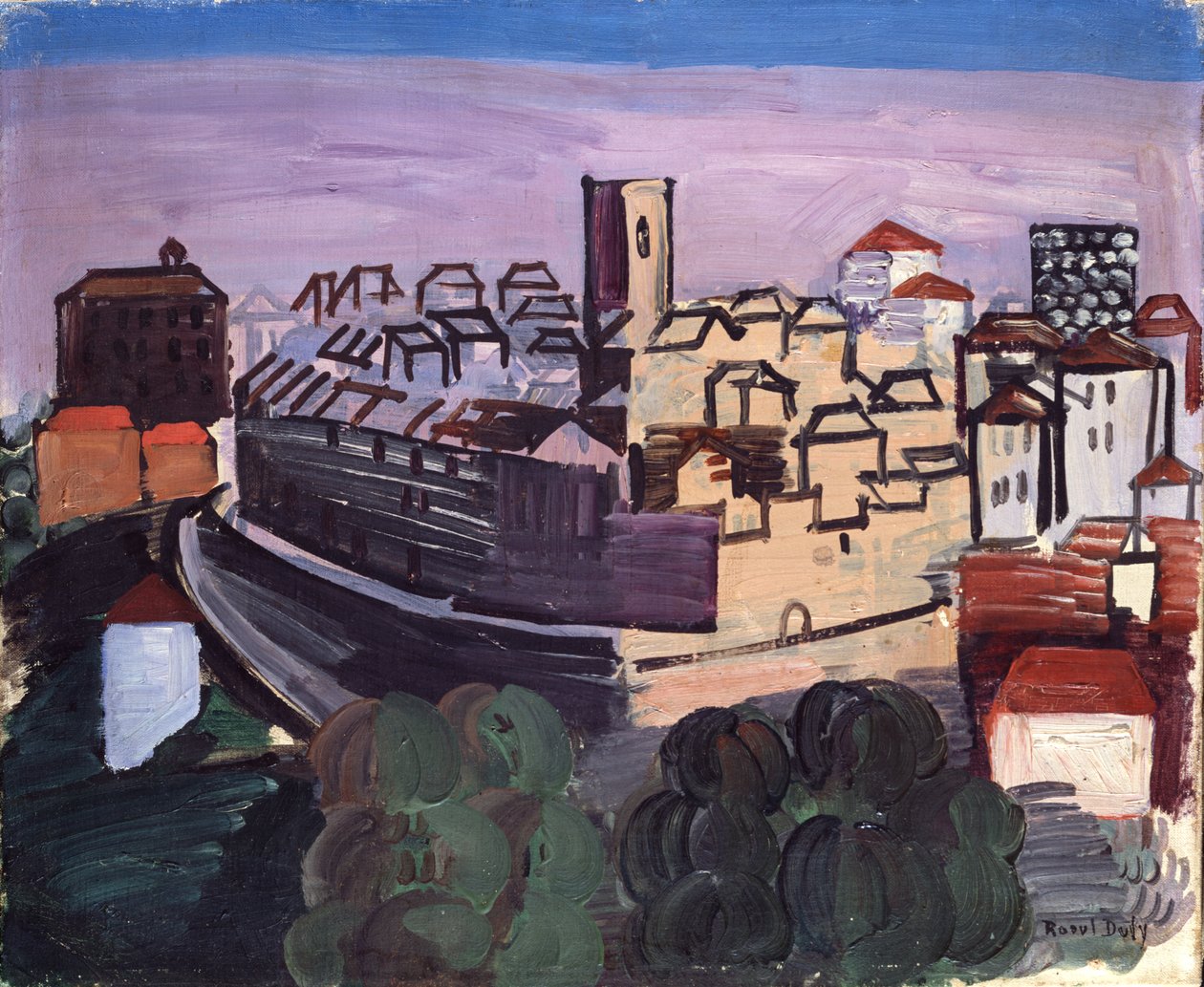 Paisaje cerca de Vence de Raoul Dufy