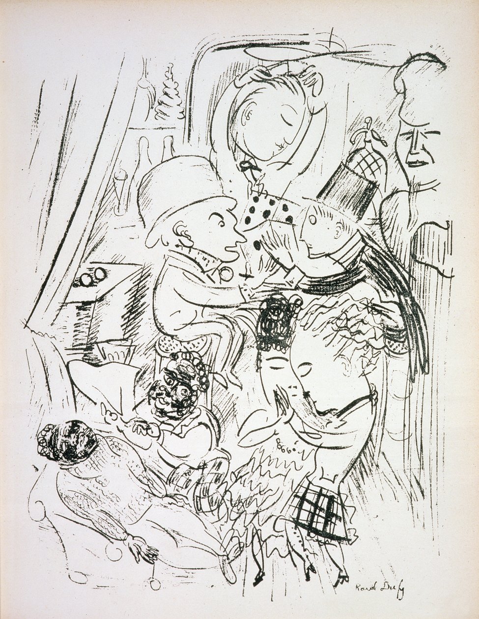 Le Boeuf sur le Toit o El bar de la nada, Darius Milhaud Música Instrumental de Raoul Dufy