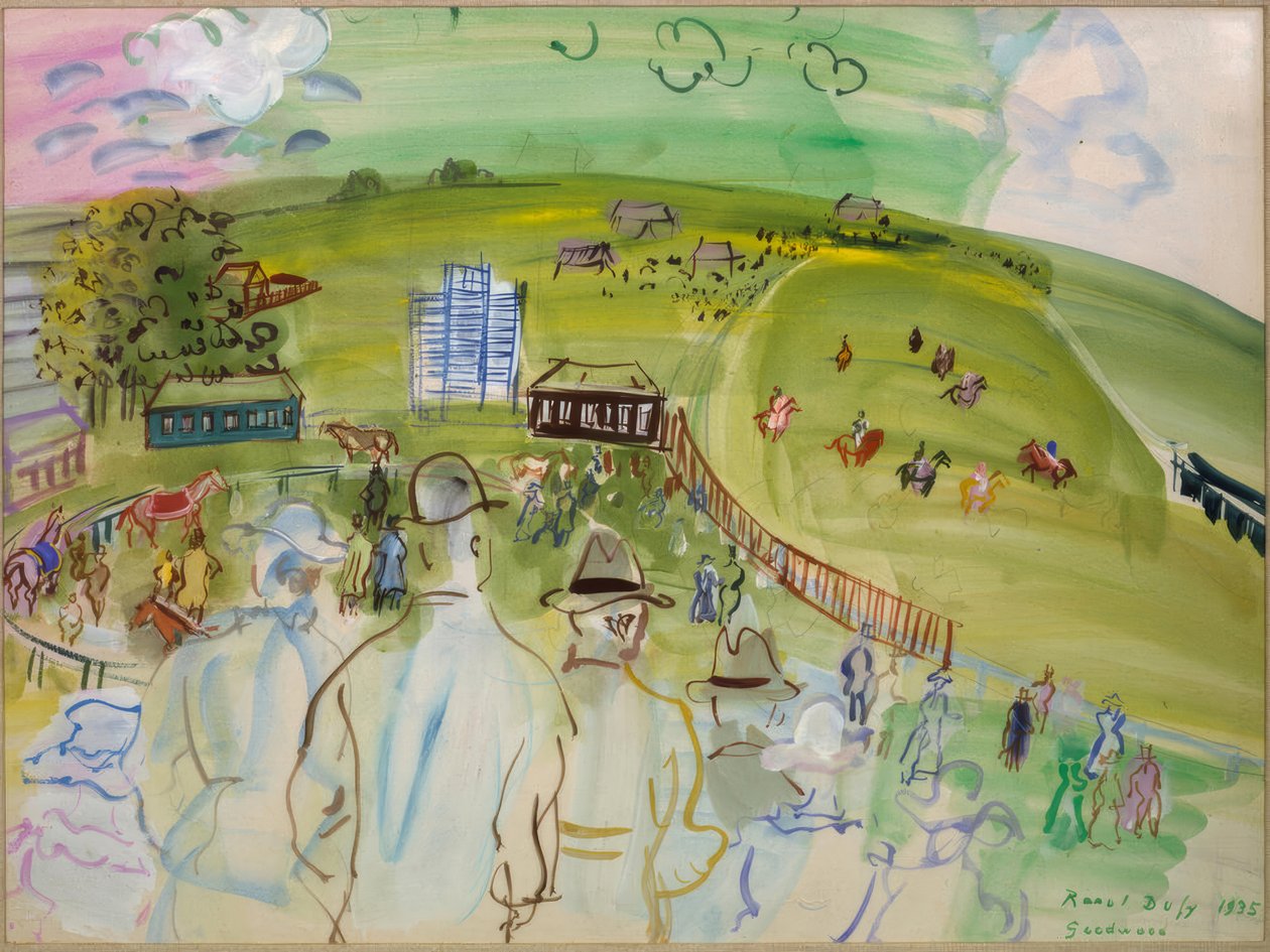 Hipódromo de Goodwood de Raoul Dufy